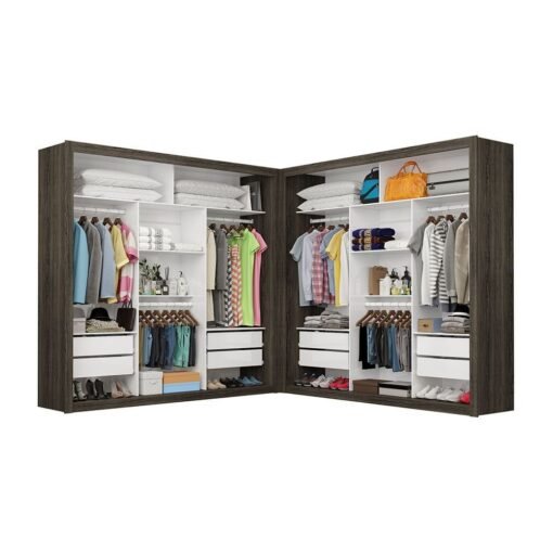 Closet Veneza/Clara/Berlim Plus Preto – CARIOCA MÓVEIS - Imagem 5