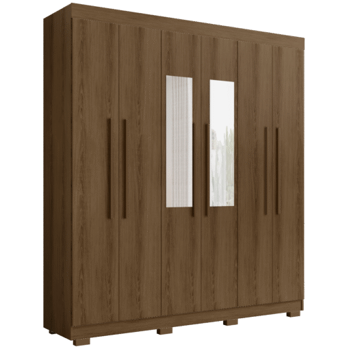 Guarda-Roupa (4 Gavetas) Porto Bello New 2,007 m Mel - RUD RACK - Imagem 2