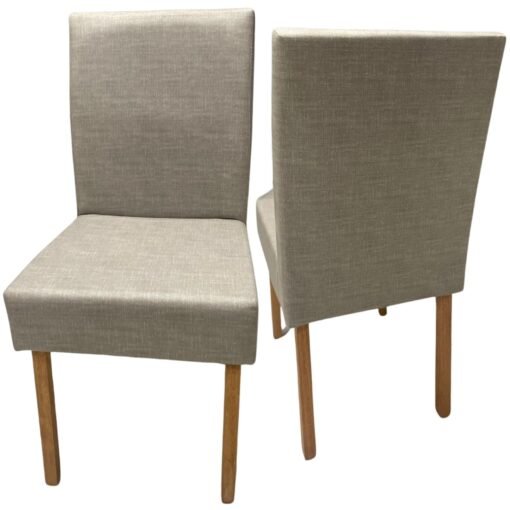 Kit 2 Cadeiras Lara Imbuia Mel Linho Bege 74 – AVALON DECOR - Imagem 4