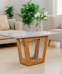 Mesa Marselha 170 Cinamono/Off White – CEL MÓVEIS