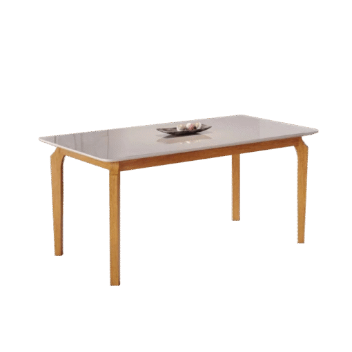 Mesa Alegra 120 Cinamono/Off White - JCM MOVELARIA - Imagem 2