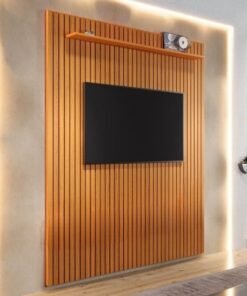 Painel até 75" Arbo 1.9 Cedro - EDN MÓVEIS