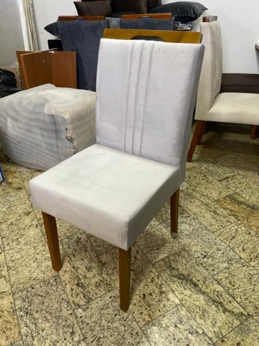 Kit 2 Cadeiras Pop Julia Mel Prata – SILVA DECOR - Imagem 2