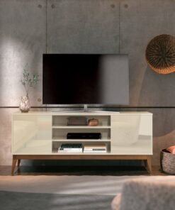Rack até 65" Titan Off White – EDN MÓVEIS