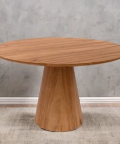 Mesa Redonda Paris 100 Cinamono Laminado - MINASPLAC