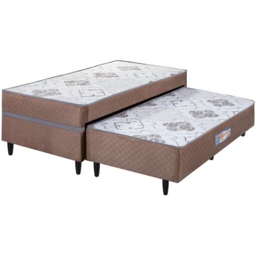 Cama Box Solteiro com Auxiliar Açucena D28 - ECOTEC - Imagem 2