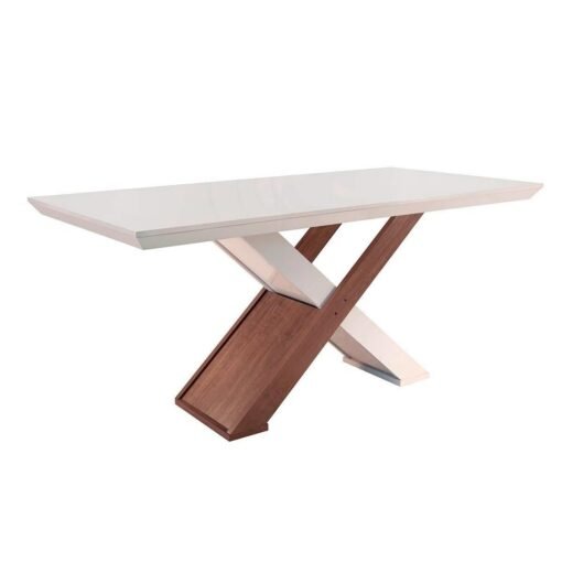 Mesa Imperatriz 180 Café/Off White - RUFATO - Imagem 2