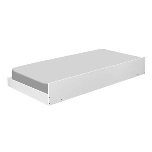 Cama Auxiliar Barcelona Branco 91x188x29 - Tebarrot