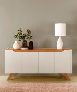 Buffet Atenas Off White/Naturale - MAVAULAR