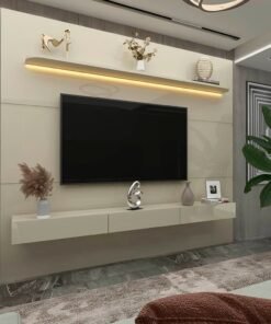 Home até 85" Royal 220 Off White - GELIUS