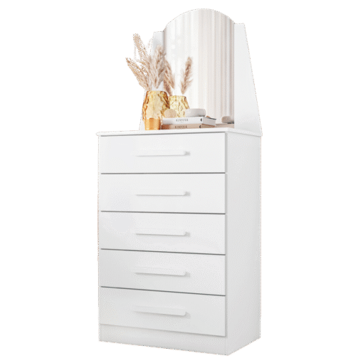 Cômoda Veneza Branco Fosco - MÓVEIS ALBATROZ - Imagem 2