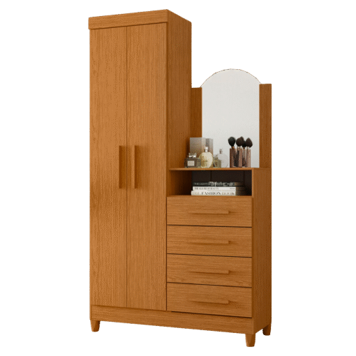 Guarda-Roupa/Cômoda Capri Cinamono - MÓVEIS ALBATROZ - Imagem 2