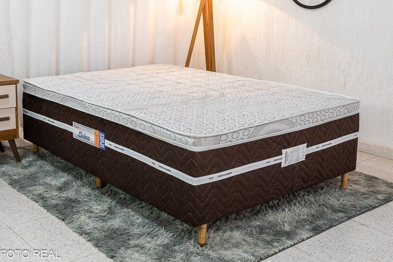 Cama Box Casal Livina 138x188x58 Molas Ensacadas - Orthoside - Imagem 3
