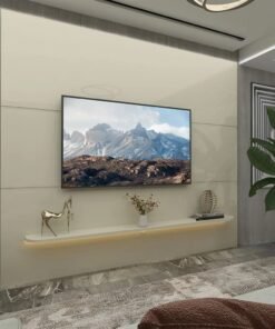 Painel até 85" Royal 220 Off White - GELIUS