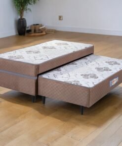 Cama Box Solteiro com Auxiliar Açucena D28 - ECOTEC