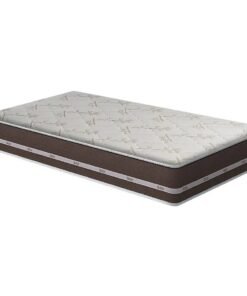 Colchão Solteiro Classic Superlastic D26 Marrom - ANJOS COLCHÕES