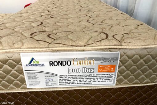 Cama Solteiro Duo Box + Cama auxiliar D33 88x188x60 - Rondomóveis - Imagem 6