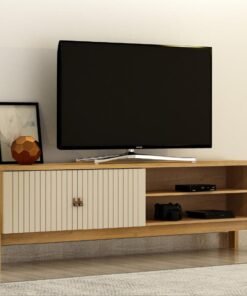 Rack Ouro Preto 65″ – Cinamomo/Off white
