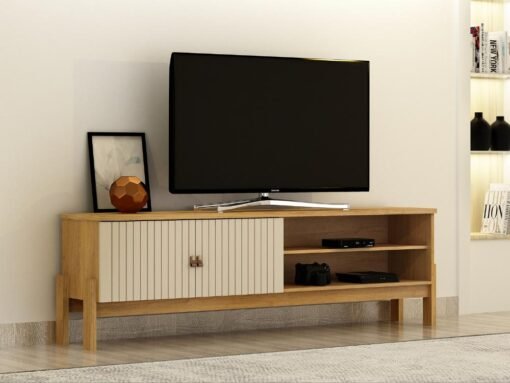 Rack Ouro Preto 65″ – Cinamomo/Off white