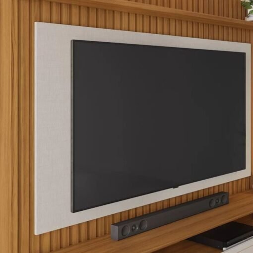 Home NT 1340 Freijó/Off Ripado TV até 65 Polegadas Larg. 1.83m - Notável - Imagem 4