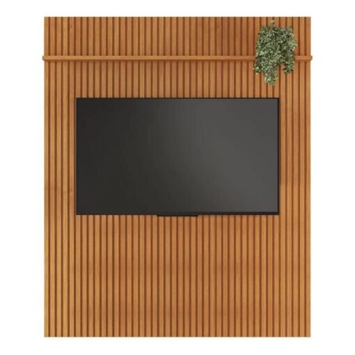Painel Riso Cinamomo Ripado S/Nicho TV até 65 Polegadas Larg. 1.82m - JCM - Imagem 2