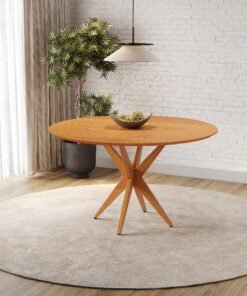 Mesa de Jantar Circular Simpatia 1.08x1.08 - Cinamomo