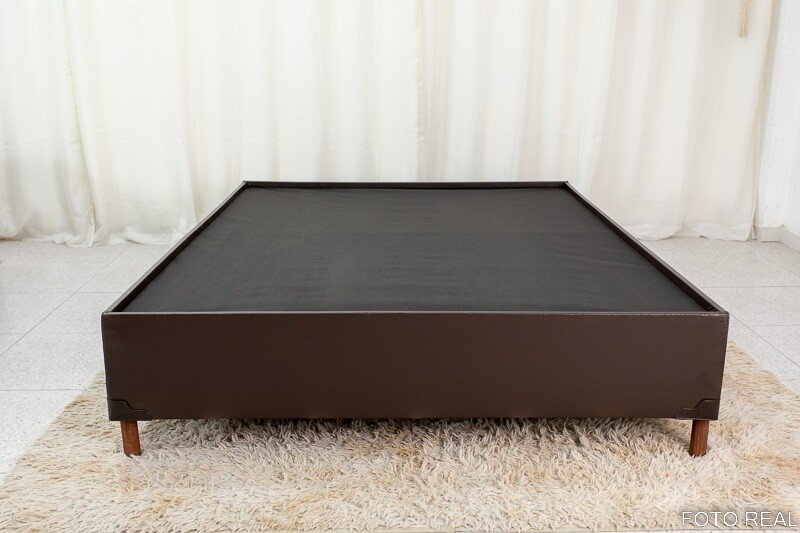 Box Casal Zeus Korino Café 142x190x38 - SE - Imagem 2