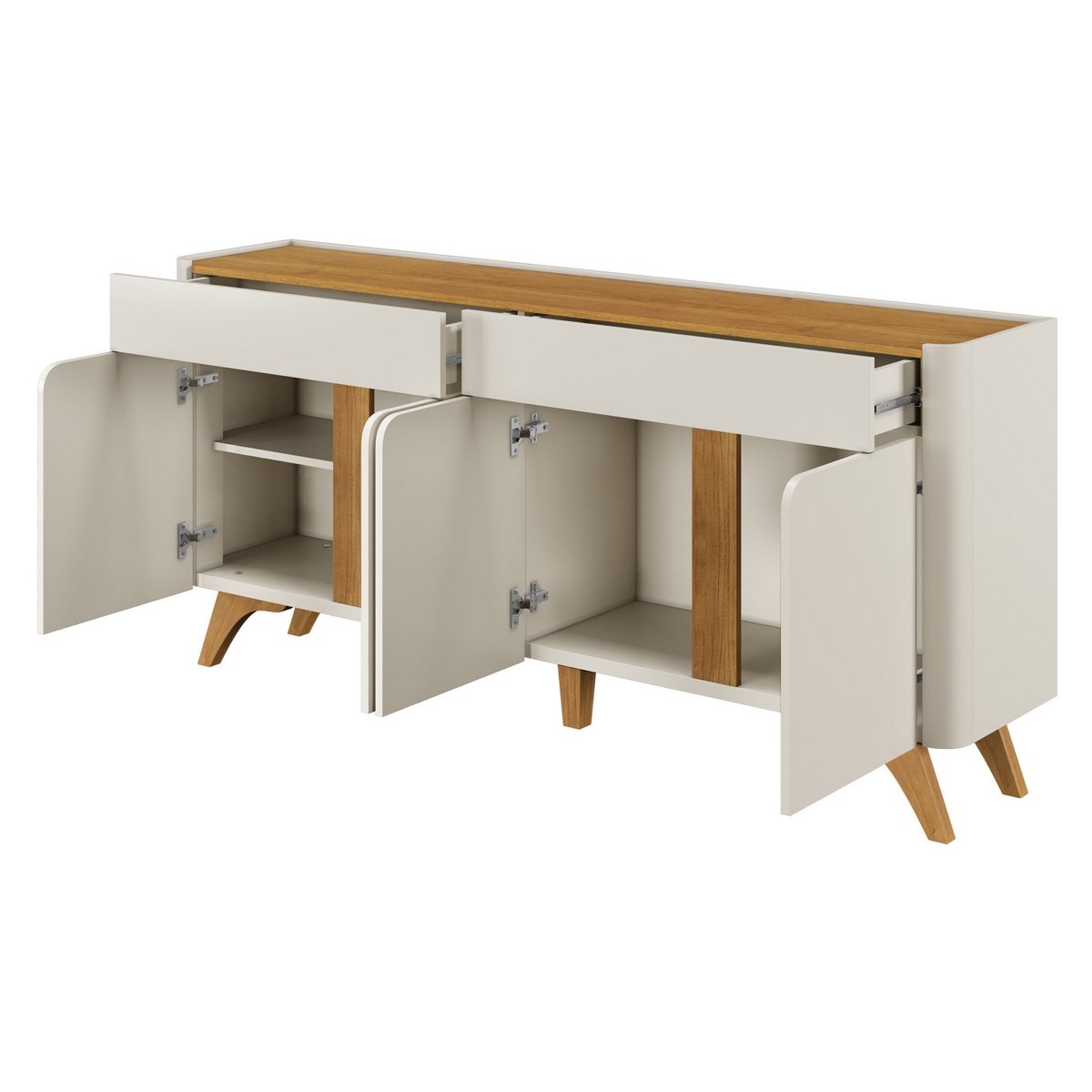 Buffet Arcus Off White/Naturale - MAVAULAR - Imagem 3