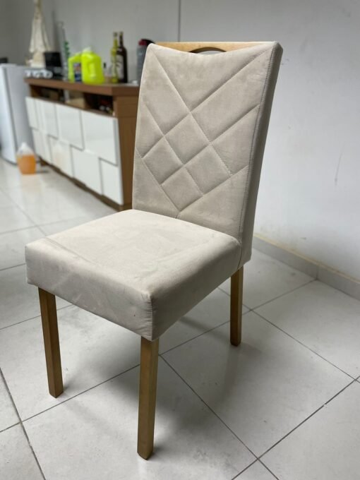 Kit 2 Cadeiras Malu Nature Bege – CLEFATOS DECOR - Imagem 4
