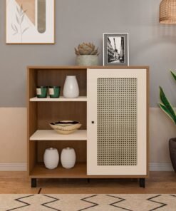 Buffet Charlotte - Cinamomo/Off White