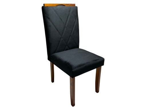 Conjunto Cadeiras Califórnia 2 unidades - Cinamomo/Preto - Imagem 2