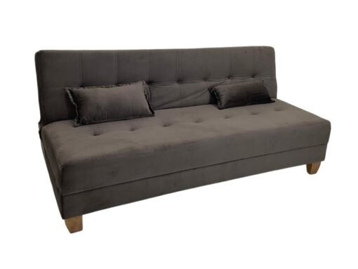 Sofá Cama Arpoador 1.85m - Marrom Veludão - Imagem 9