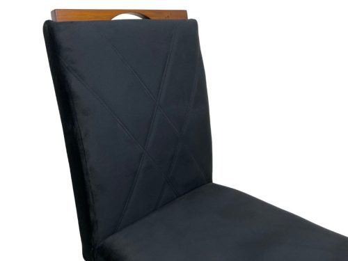 Conjunto Cadeiras Califórnia 2 unidades - Cinamomo/Preto - Imagem 4