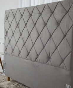 Cabeceira Casal Paris Sued Cinza Larg. 1.40m
