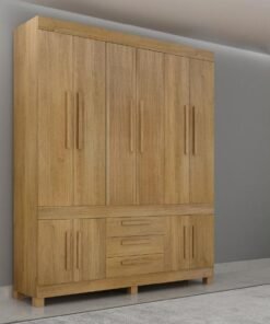 Guarda-Roupa Bem Te Vi 10 Portas 3 Gavetas - Cinamomo