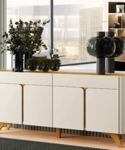Buffet Arcus Off White/Naturale - MAVAULAR