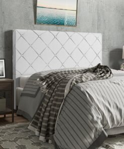 Cabeceira Solteiro Milão Corino Branco - ITALIAN FLEX