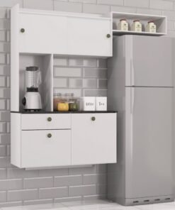 Cozinha Suspensa Lara Branco - POQUEMA