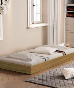 Cama Auxiliar Solteiro Mili Freijó - MADEC/VJ MÓVEIS