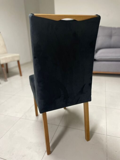 Kit 2 Cadeiras Malu Nature Preto – CLEFATOS DECOR - Imagem 5