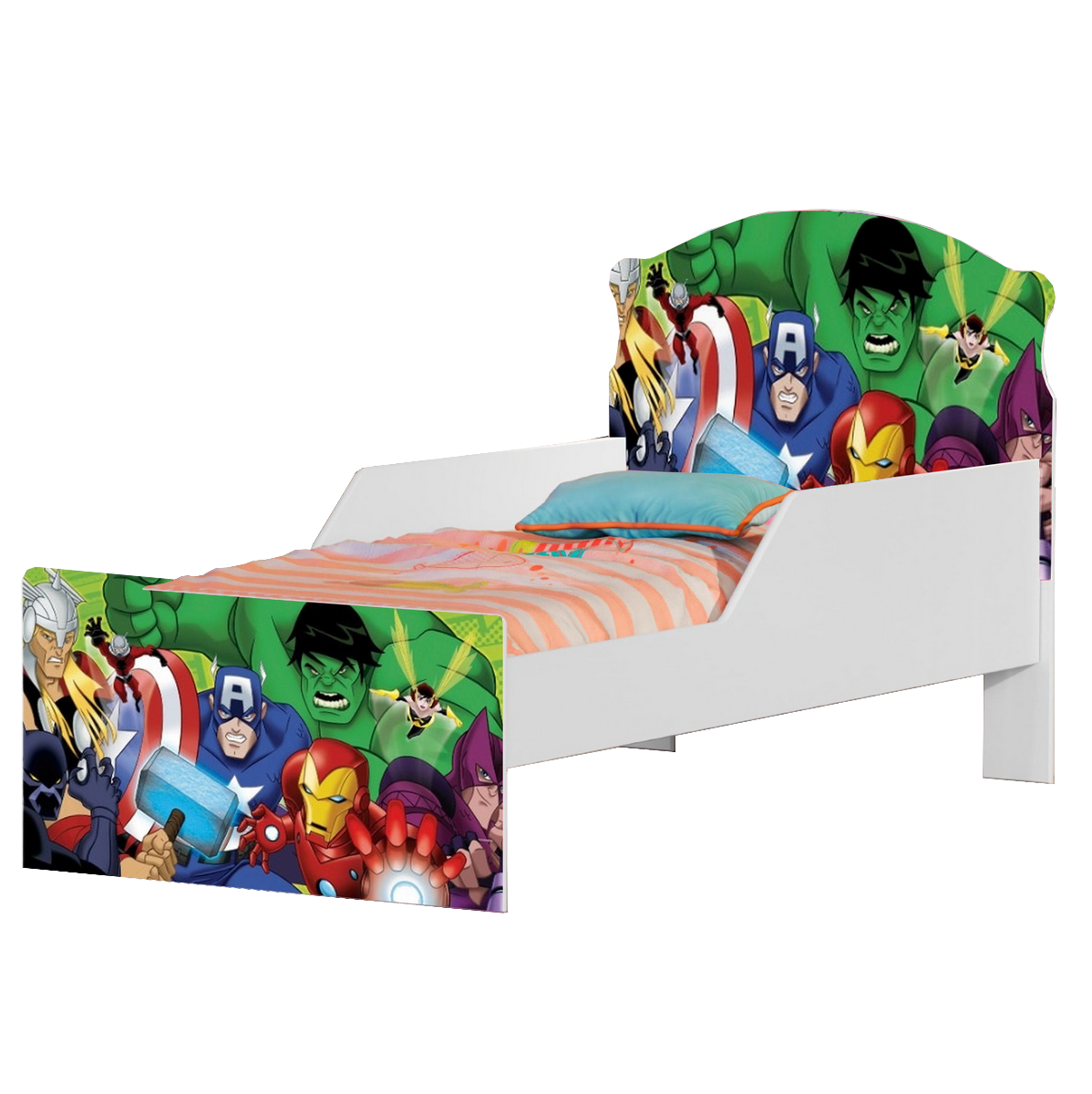 Mini Cama Juvenil Lívia (Menino) Vingadores 404188 – MADEC/VJ MÓVEIS - Imagem 2