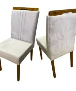 Kit 2 Cadeiras Pop Julia Mel Prata – SILVA DECOR