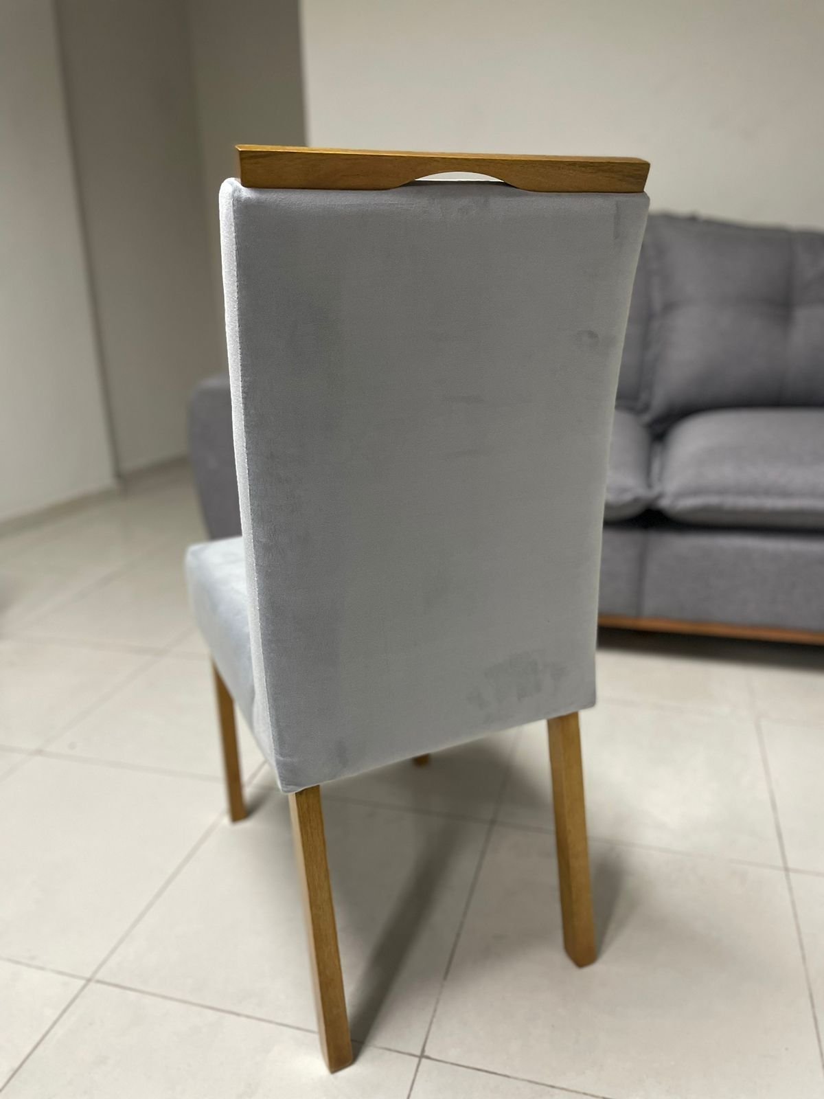 Kit 2 Cadeiras Stella Mel Naturale Prata – CLEFATOS DECOR - Imagem 4