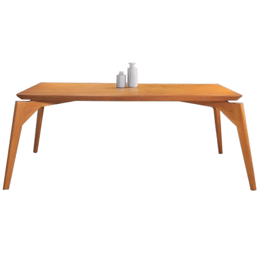 Mesa Tiradentes 120 Imbuia Natural (S/Vidro) - MARKA MÓVEIS - Imagem 3