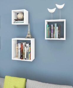 Trio de Nichos AM 3078 Branco - MOVELBENTO