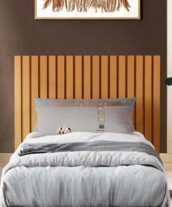 Cabeceira Solteiro Maracá Nature Ripada 2 Módulos Larg. 1.09m - JB Bechara