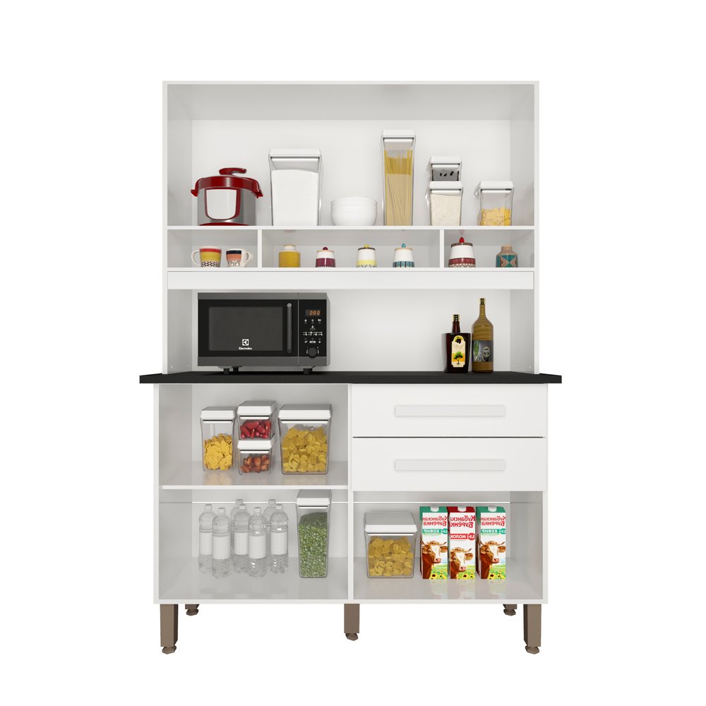 Kit Cozinha Sofia 1,15 m Branco/Neve – IMOP - Imagem 2