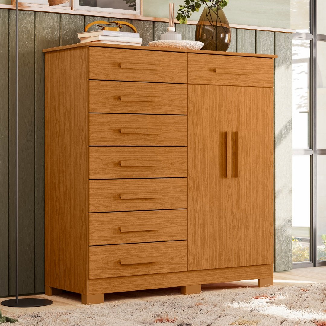 Cômoda Verona Cinamono - MÓVEIS ALBATROZ