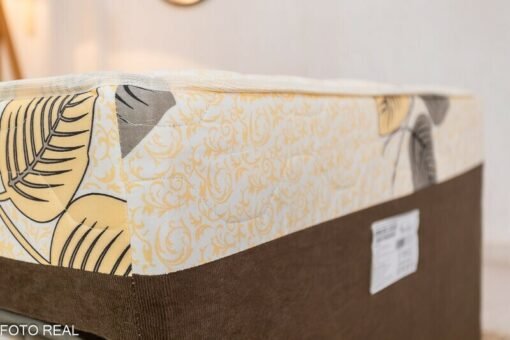 Cama Solteiro Unibox C/ Cama auxiliar Sonho Bom Marrom - Nosso Sonho - Imagem 5
