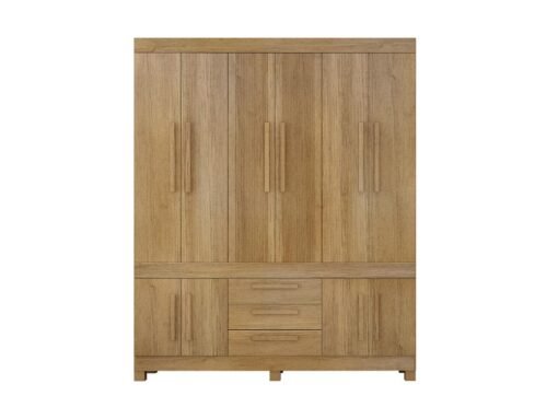 Guarda-Roupa Bem Te Vi 10 Portas 3 Gavetas - Cinamomo - Imagem 2